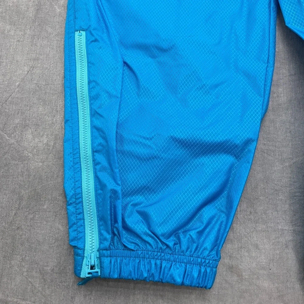 Nike Track Pants Women 4-6 Blue‎ Jogger Windbreaker Softshell Athletic 80